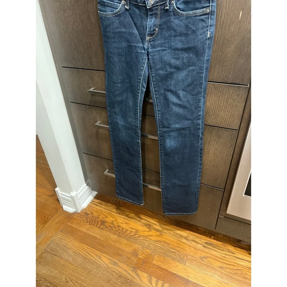 Patagonia dark wash blue jeans women's 24 inseam‎ 30